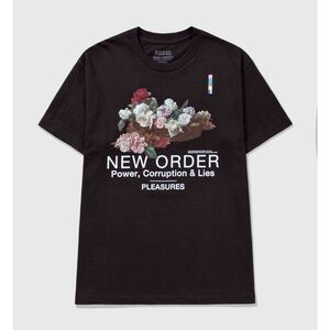 Pleasures x New Order Power T-shirt 2021 NWOT